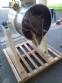 Olla de acero inoxidable con camisa Alwis de 100 litros