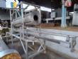 Mezclador de tambor tubular rotatorio y transportador de tornillo de acero inoxidable para piensos