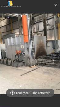 Horno industrial para esmaltar partes Durr
