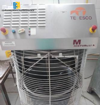 Mezclador con calefaccin de gas 75 kg Misturella Tedesco