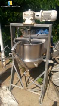 Tacho abierto para dulces 50 litros inox