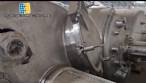 Tanque mezclador sanitario de acero inoxidable con bola rociadora
