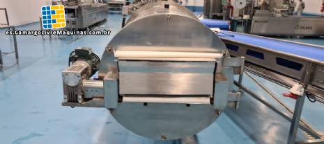 T�nel de congelaci�n de nitr�geno criog�nico met�lico