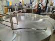 Alimentador giratorio de acero inoxidable para tarros Levapack de 1200 mm