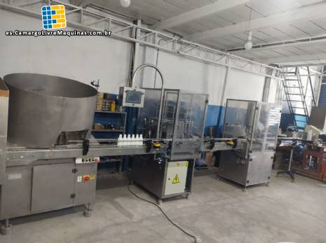 Complete line for filling liquids Tecman Complete line for filling liquids Tecman