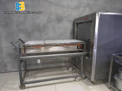 Horno industrial para asados de porchetta Costillas Italia Euro Forni p1s Porchetta Singolo Horno industrial para asados de porchetta Costillas Italia Euro Forni p1s Porchetta Singolo